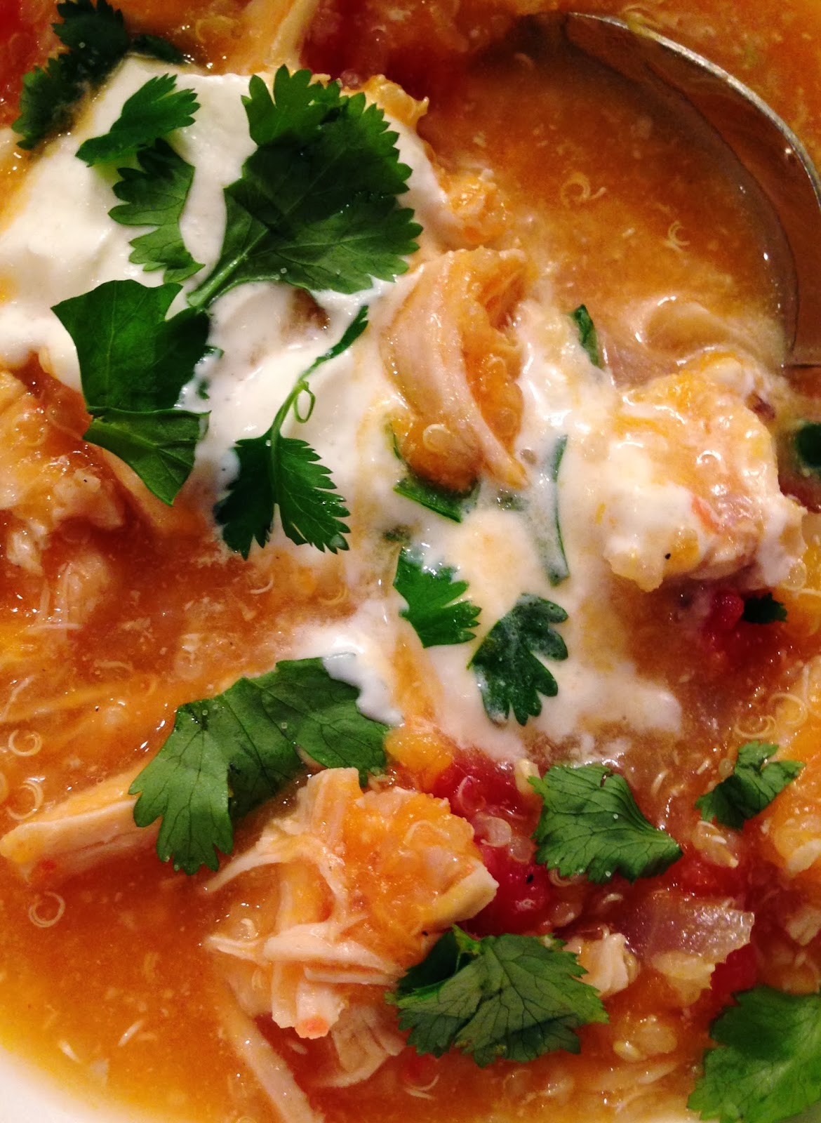 Tried And True Crockpot Butternut Squash & Quinoa Soup