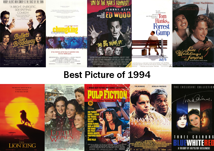 A Mythical Monkey writes about the movies: 1994 Alternate Oscars