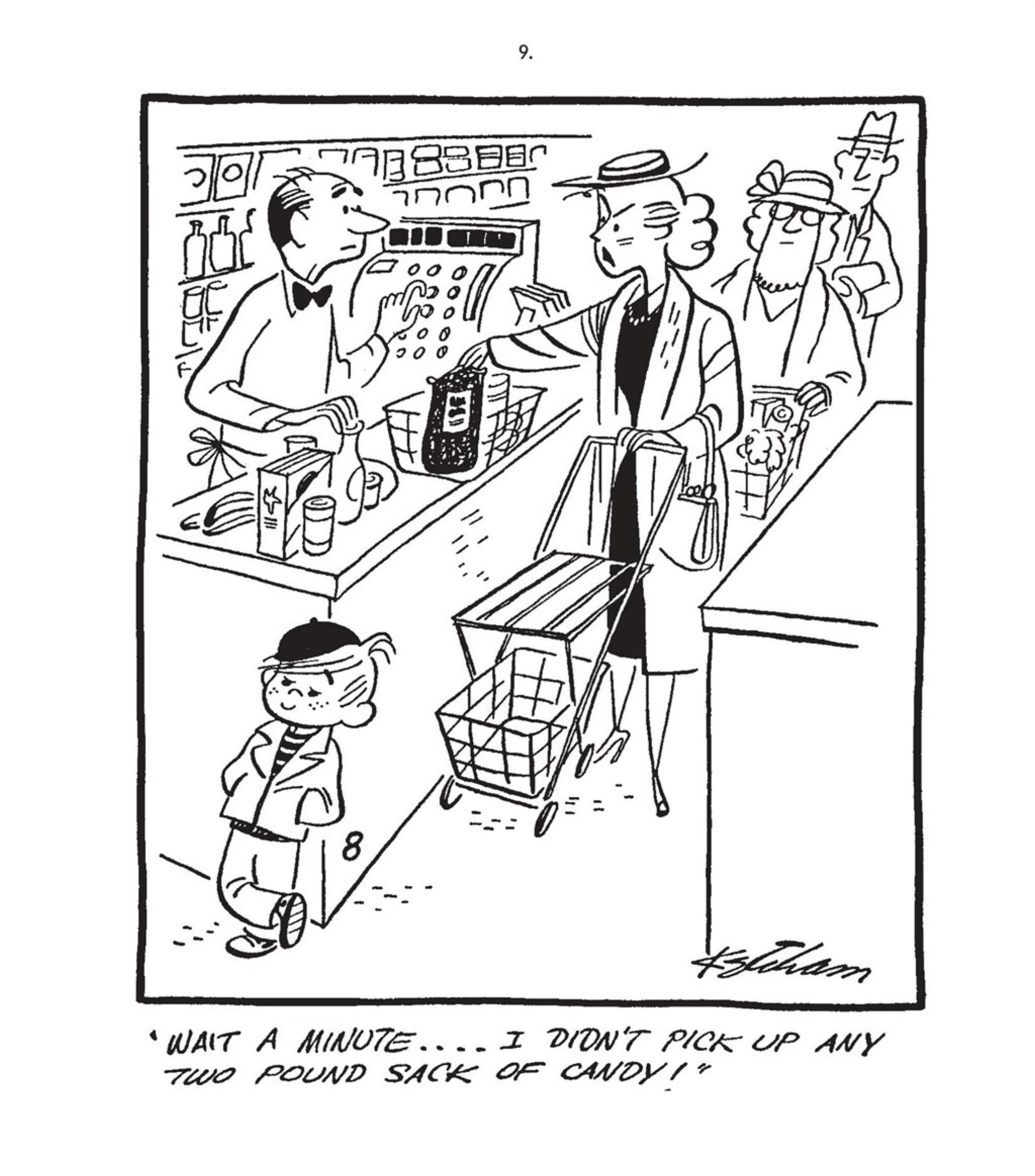 Read online Hank Ketcham's Complete Dennis the Menace comic -  Issue # TPB 1 (Part 1) - 34