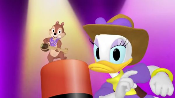 sing and dance with dancing Daisy and the Chipmunk Chaps!