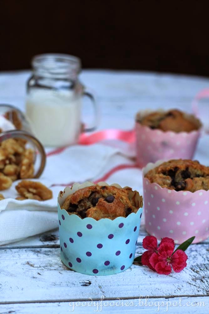GoodyFoodies Recipe Banana Nut Muffins (Paula Deen)