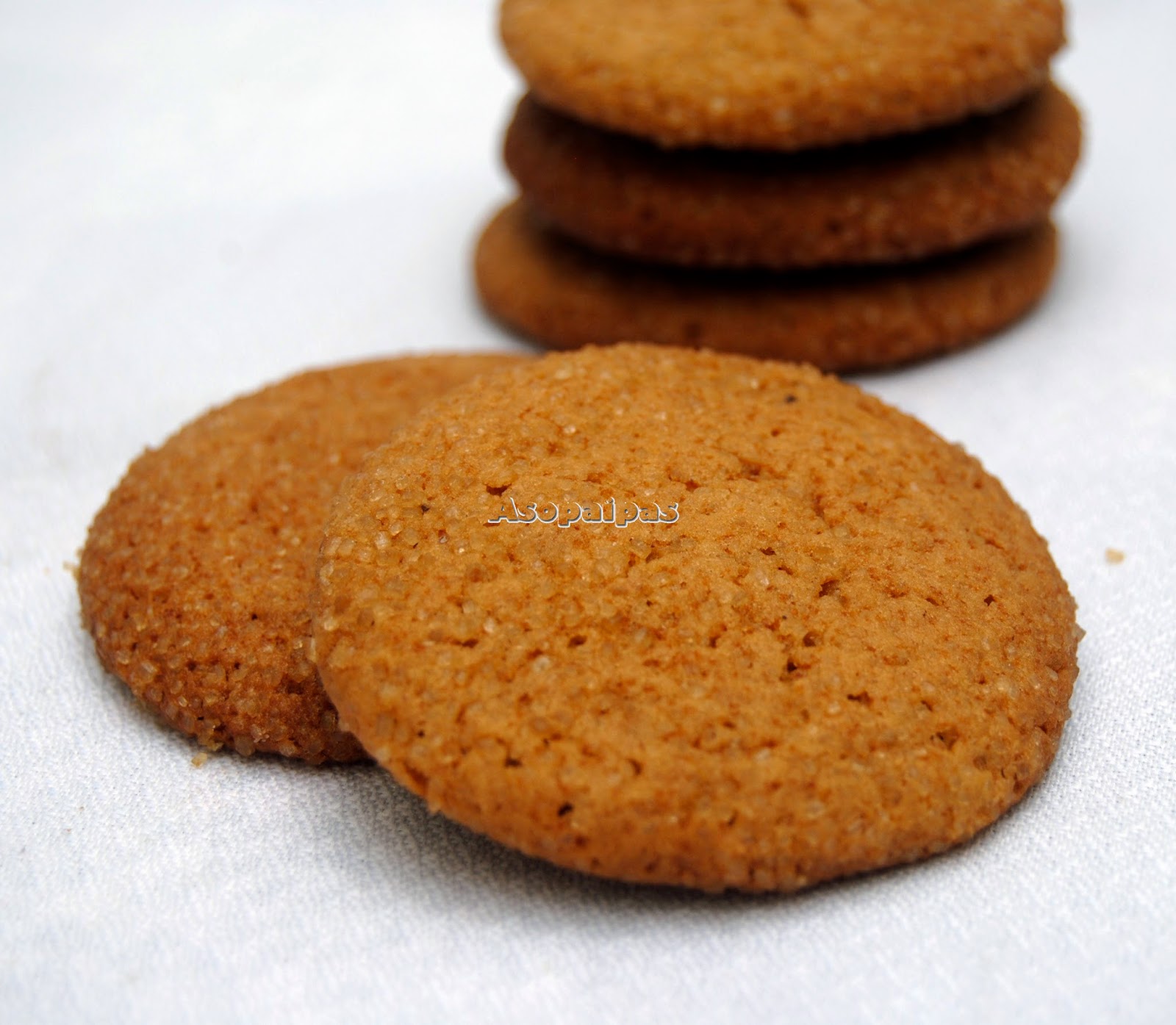 Galletas de Miel y Jengibre (Honey Spice Cookies) Galletas caseras de Miel y Jengibre