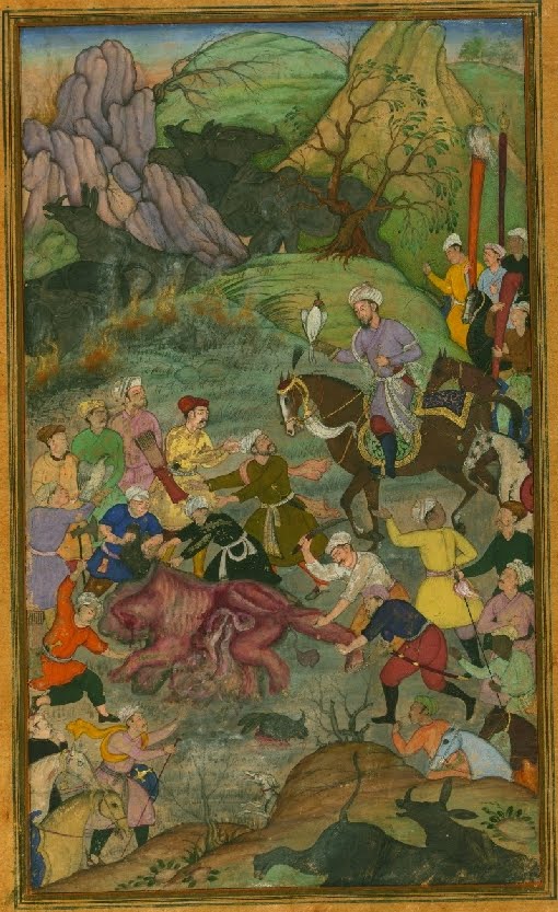 MS miniature - Turkish/Islamic/Persian/Indian : hunting