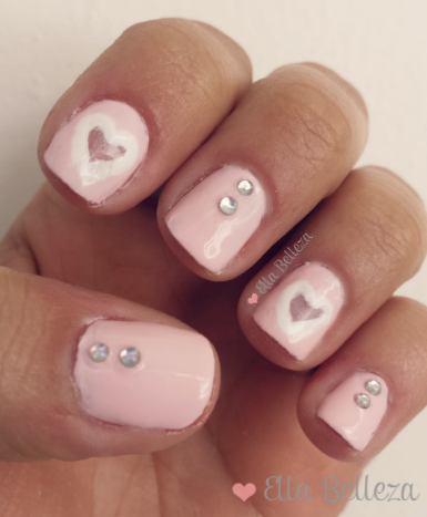 uñas para san valentin