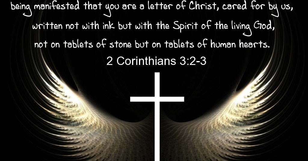 spread the word by kj 2 corinthians 3 ministers of the new covenant 2 corinthians letter of recommendation