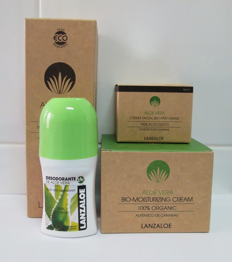 Productos Cosmética Natural de Aloe Vera "Lanzaloe" Perlica BioCosmetics