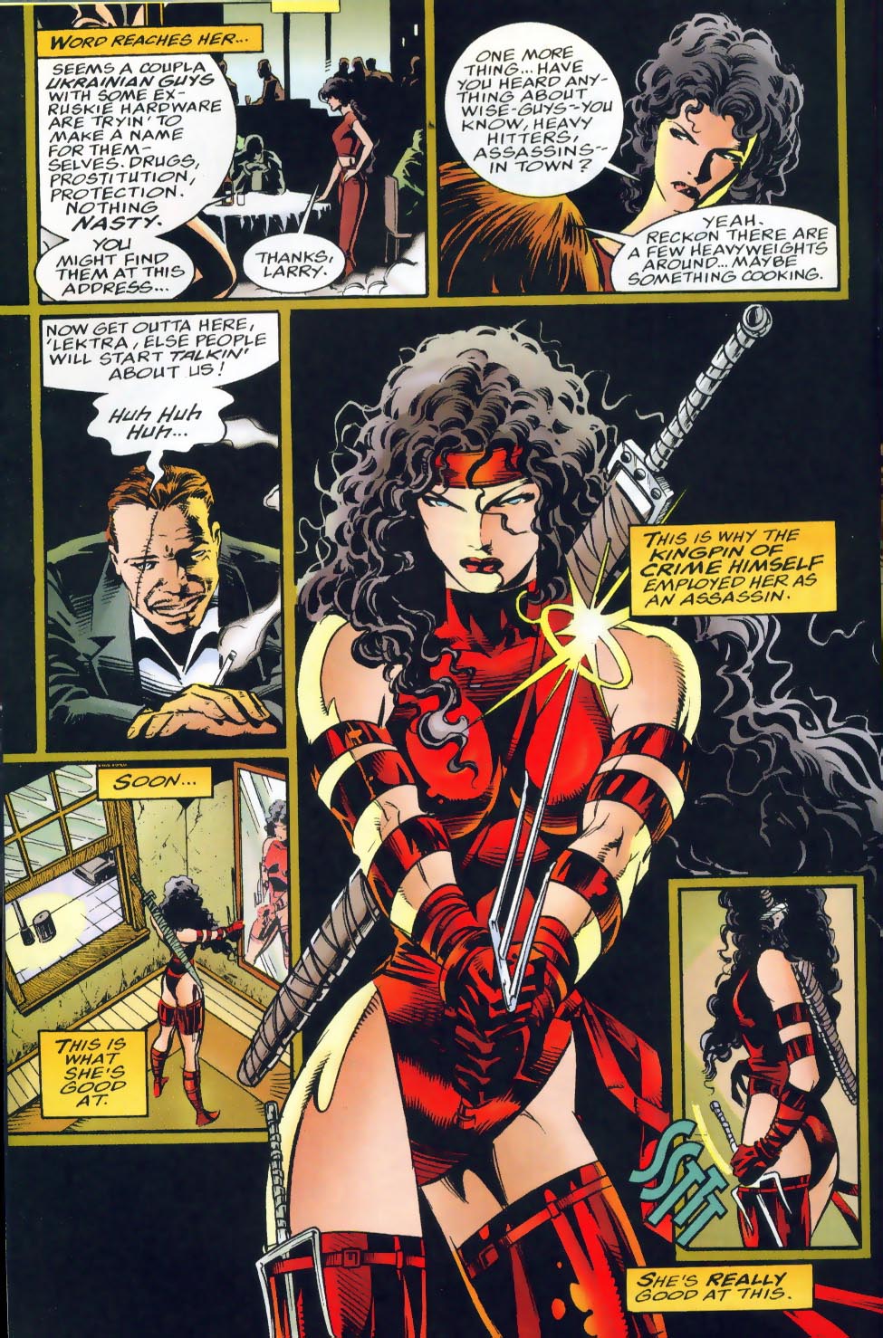 Read online Elektra (1996) comic -  Issue #3 - I Know How You Feel - 19