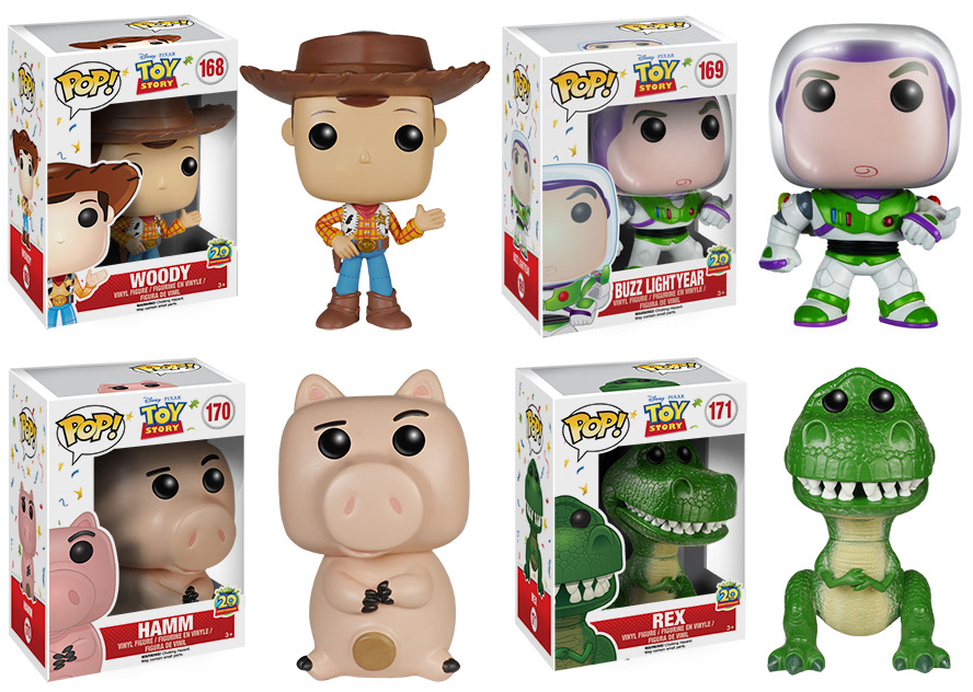 Collecting Toyz Toy Story 20th Anniversary POP! Vinyl Figures