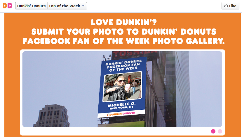 Featured fan of the week - Dunkin' Donut
