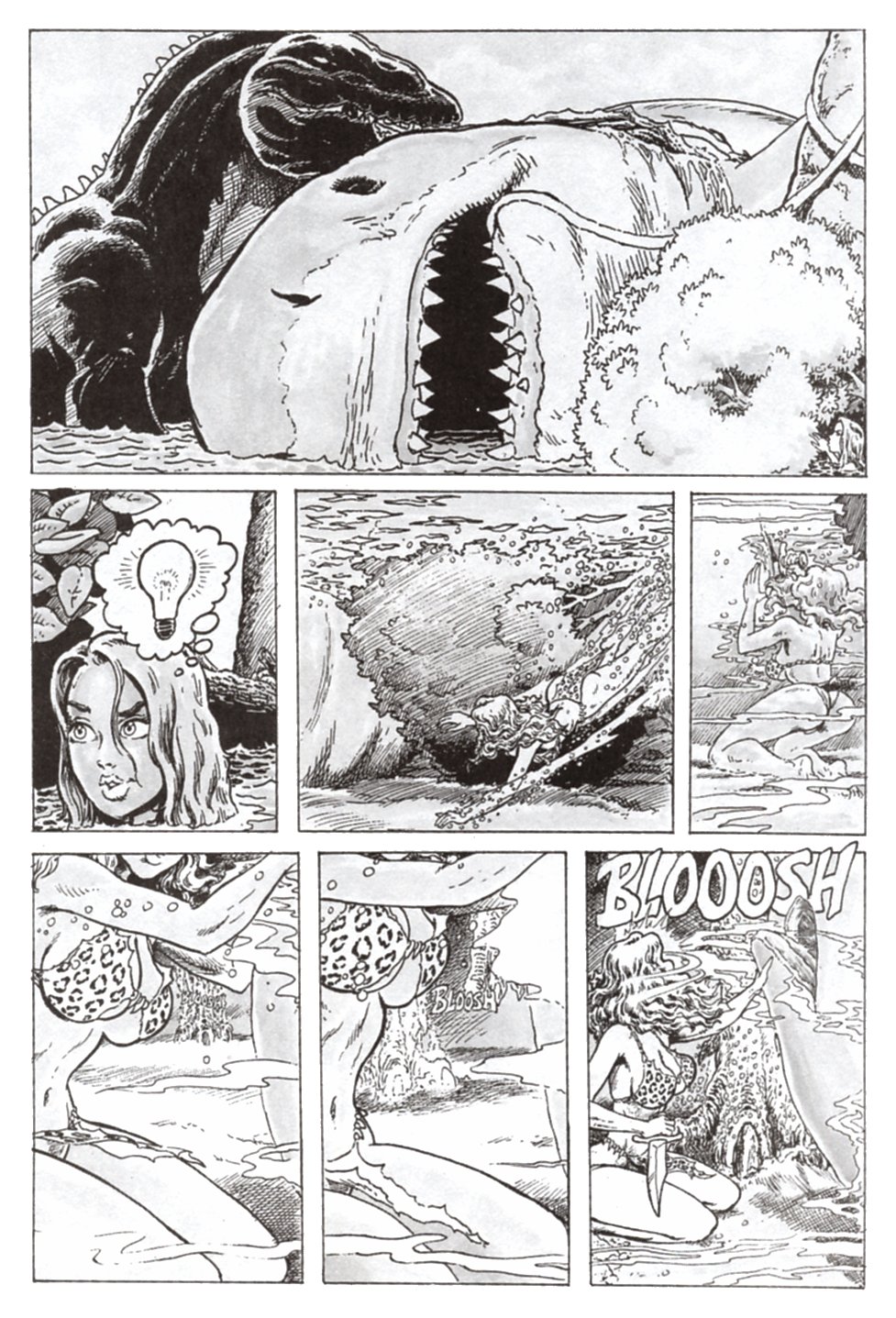 Read online Cavewoman: Jungle Tales comic -  Issue #1 - 22