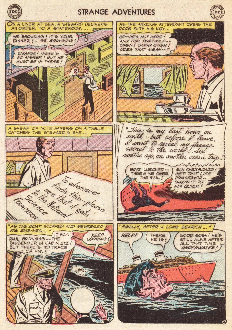 Read online Strange Adventures (1950) comic -  Issue #68 - 3