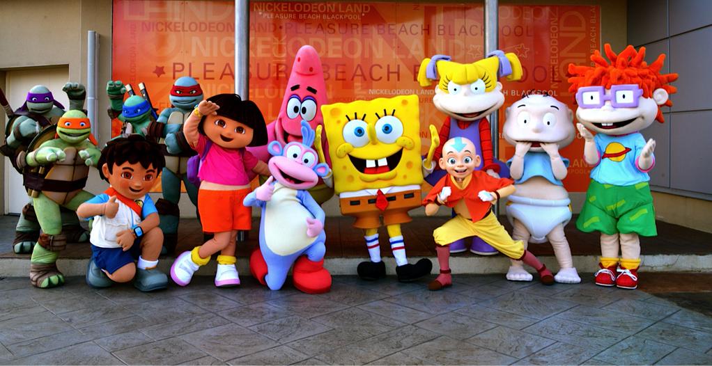 Nickalive The Splat Summer Nickelodeon Universe Goes Retro