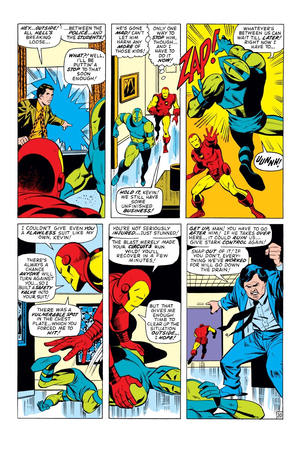 Read online Iron Man (1968) comic -  Issue #45 - 21