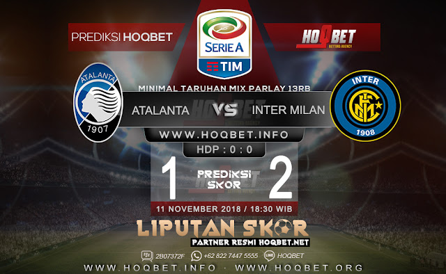 Prediksi Atalanta vs Inter Milan 11 November 2018 http://www.liputanskor.com/