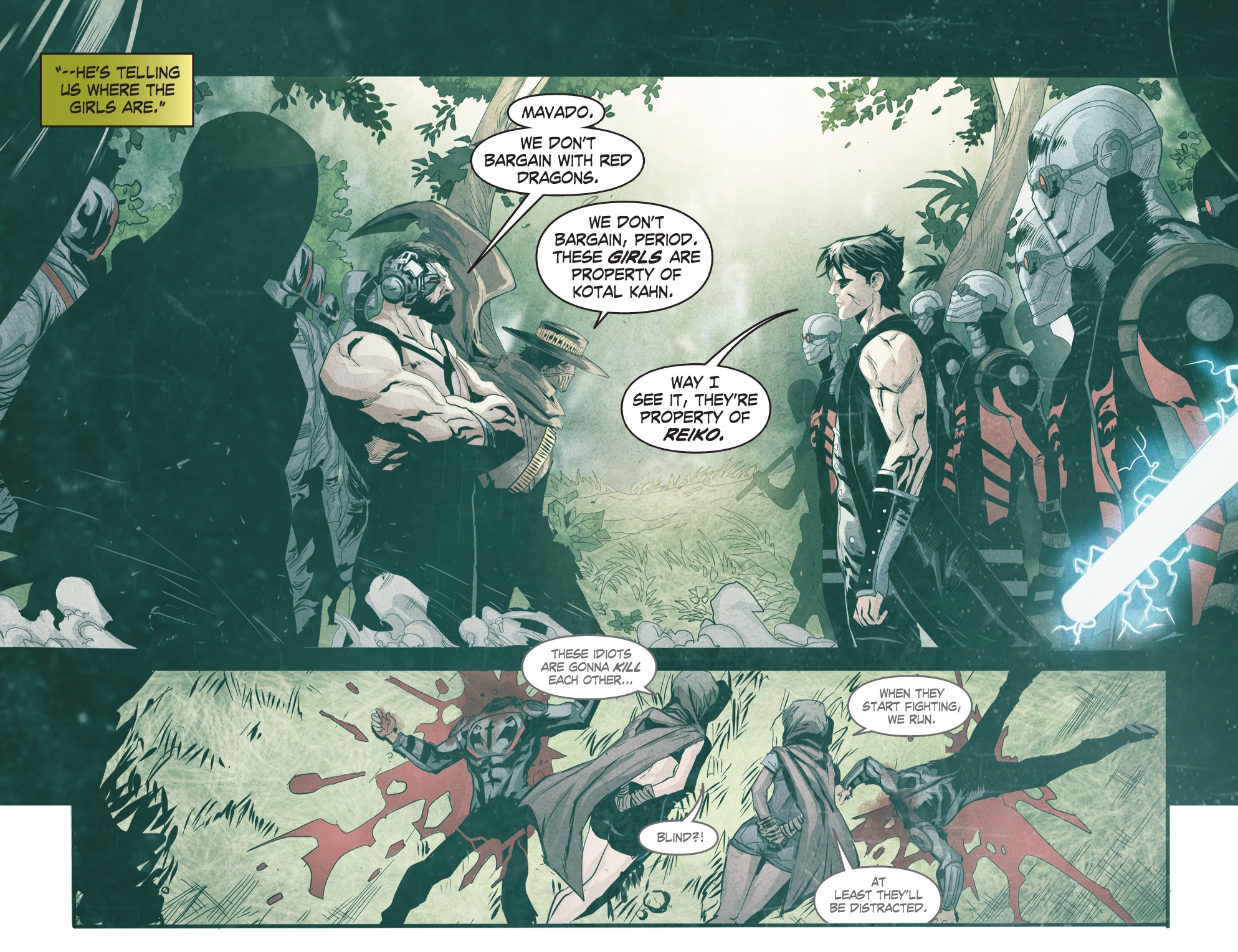 Read online Mortal Kombat X [I] comic -  Issue #12 - 8