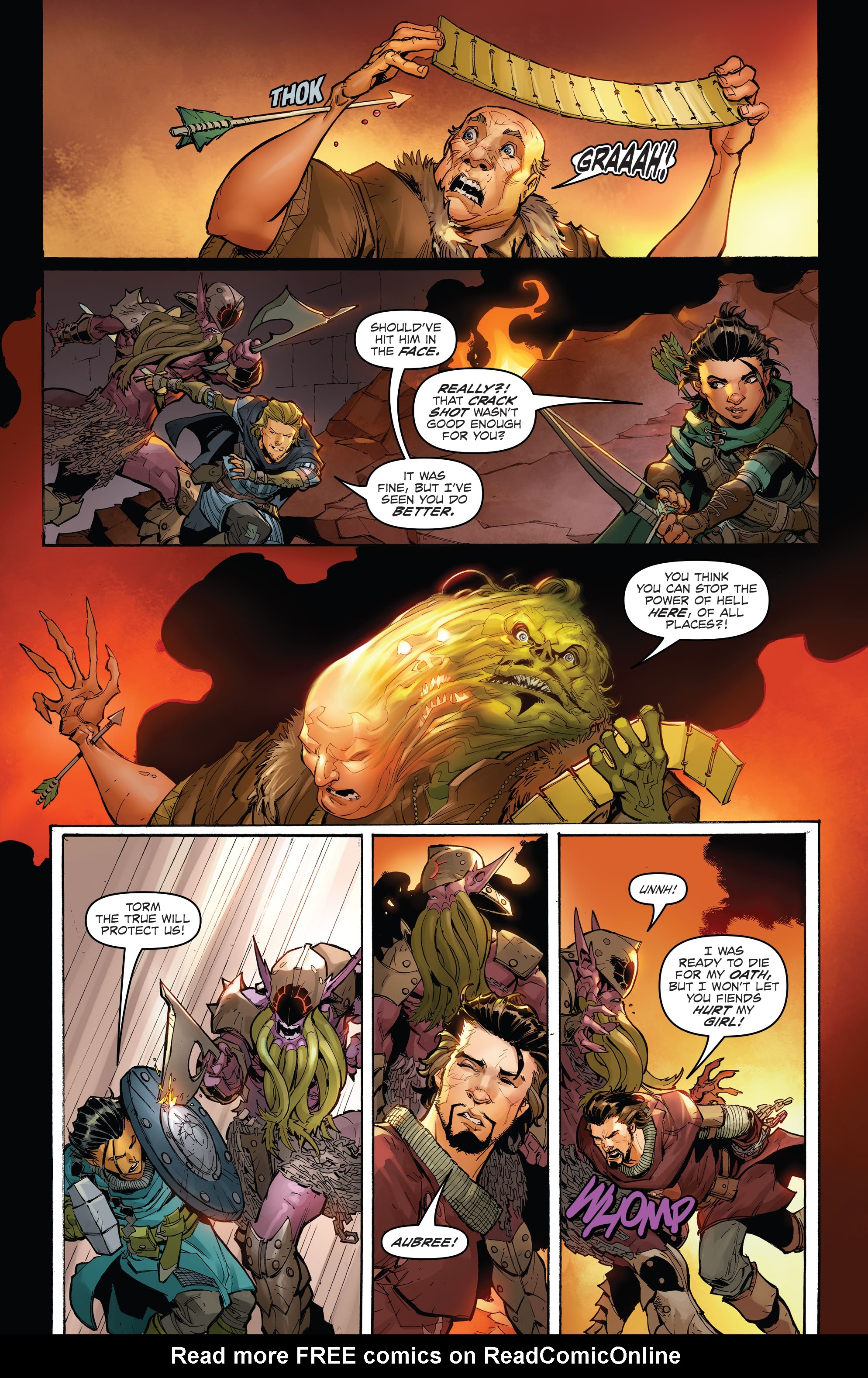 Read online Dungeons & Dragons: Infernal Tides comic -  Issue #5 - 9