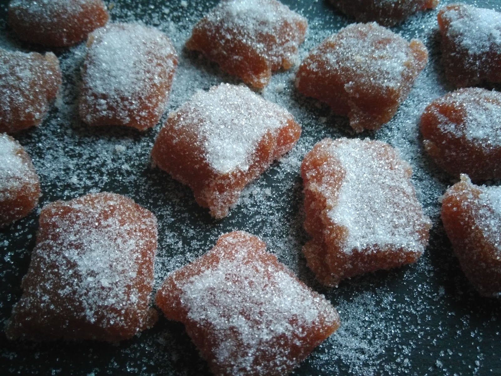 Pâte de fruit de Mercotte...a l églantine...