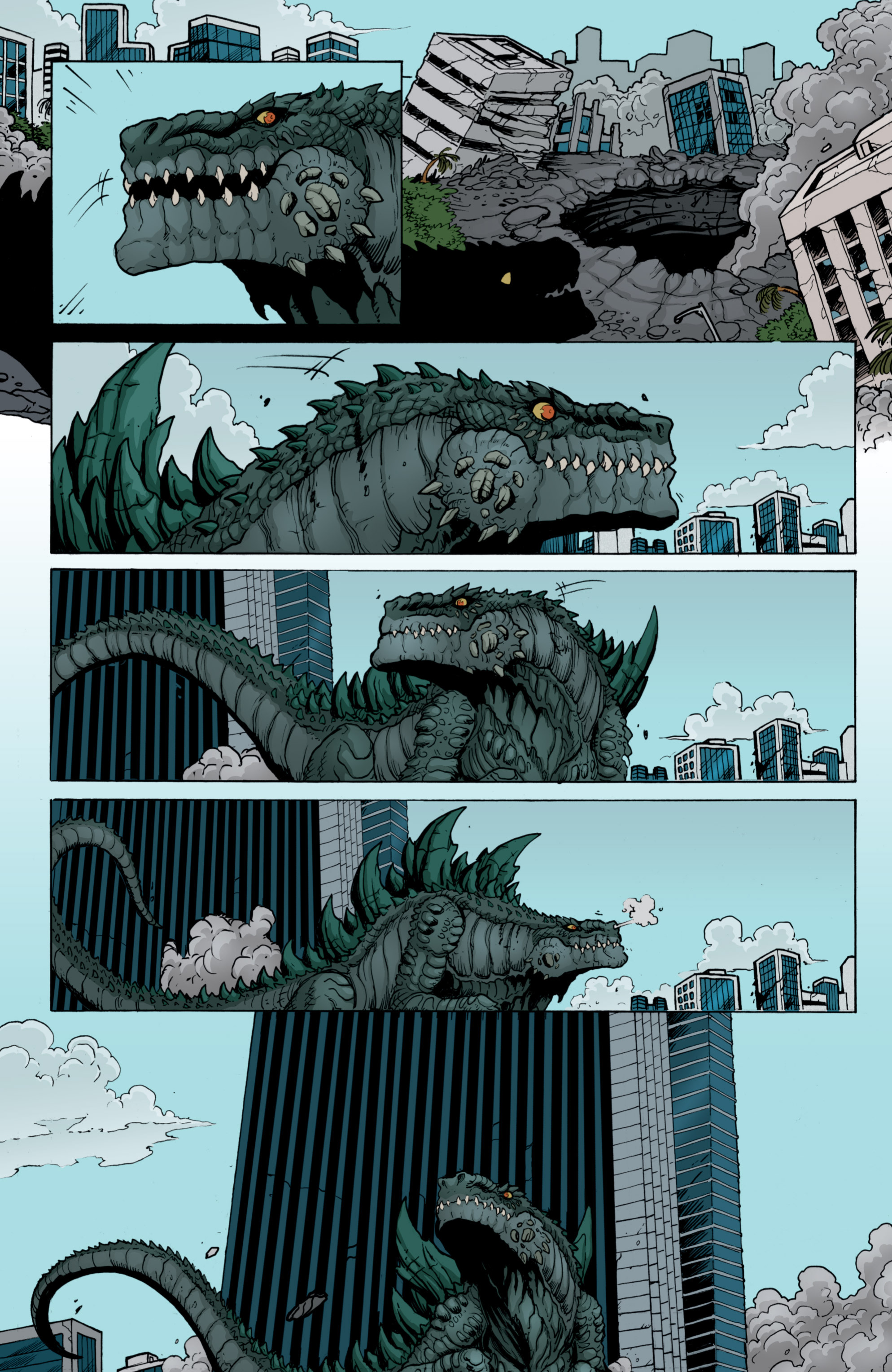 Read online Godzilla: Rulers of Earth comic -  Issue # _TPB 1 - 42