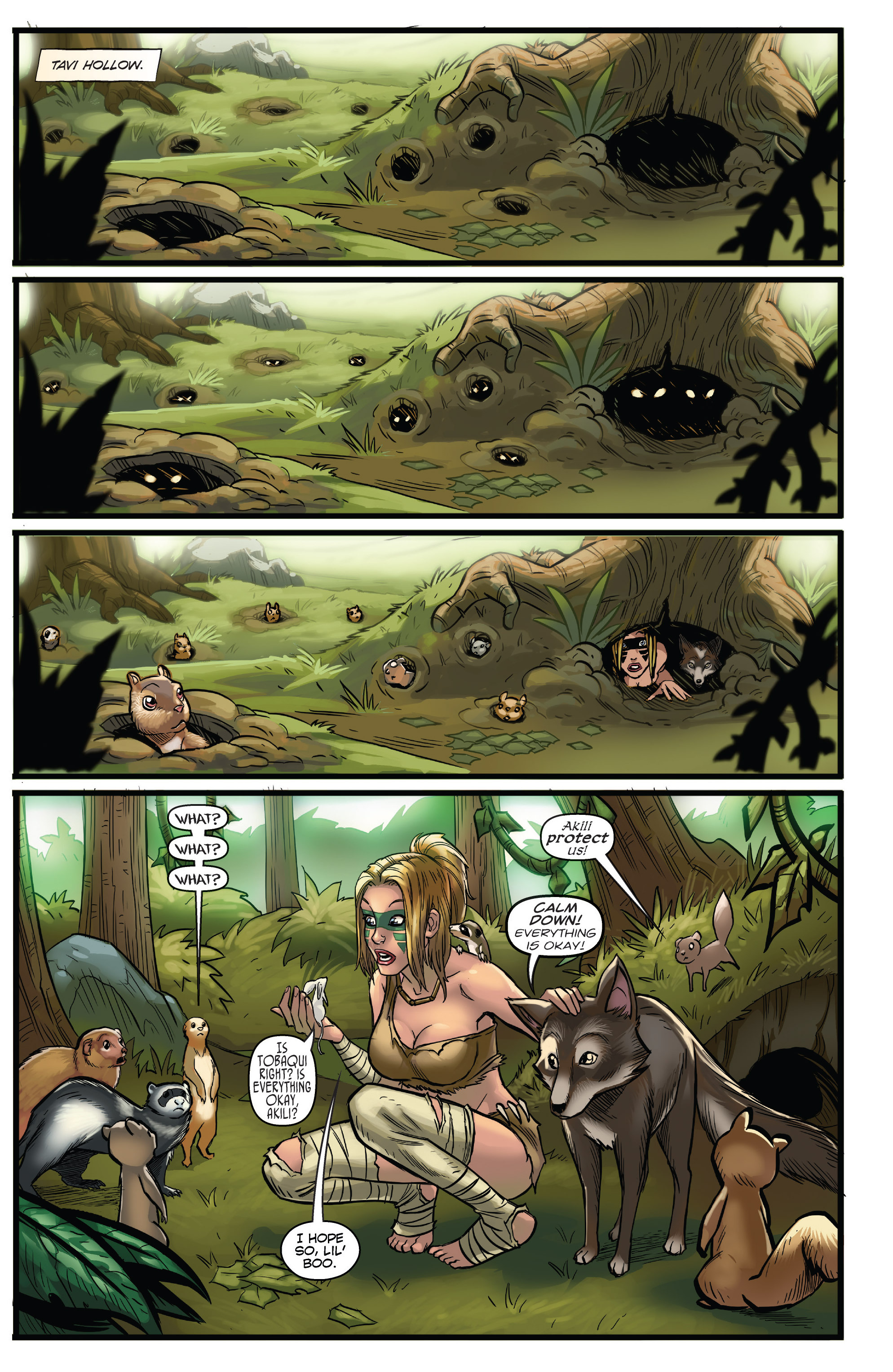 Read online Grimm Fairy Tales presents The Jungle Book: Fall of the Wild comic -  Issue #1 - 13