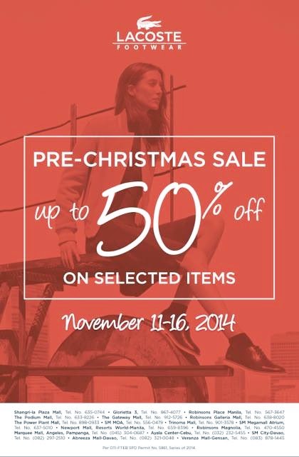 Lacoste christmas sale Clearance