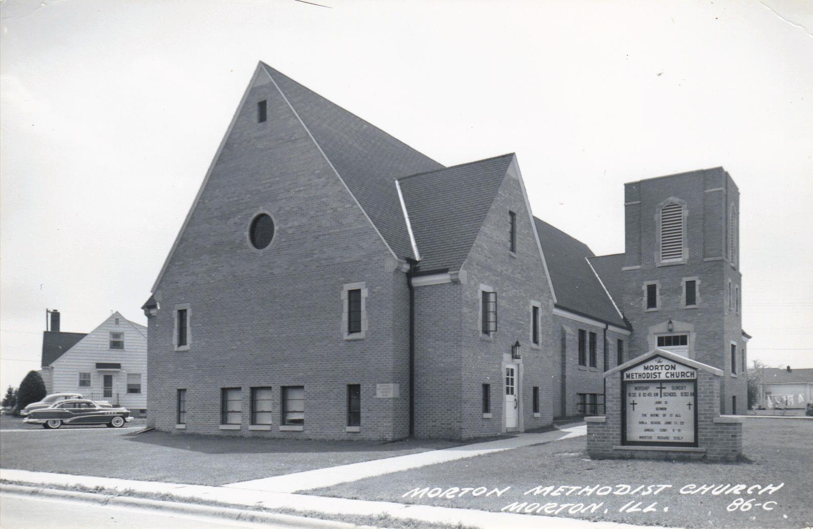 POSTCARDS FROM THE PAST MORTON, ILLINOIS Methodist Church