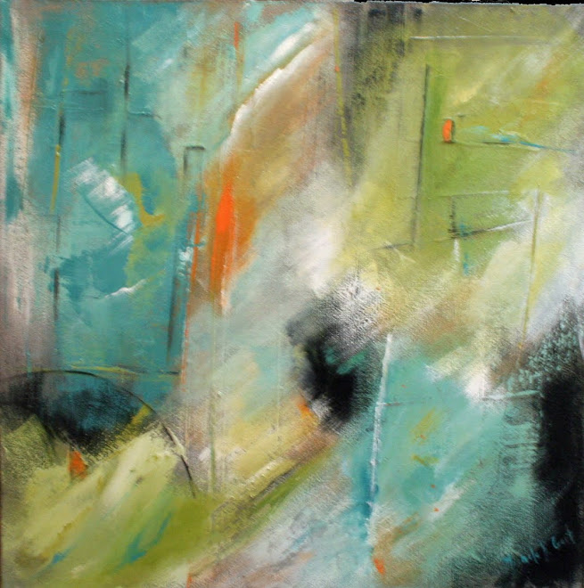 Spring Abstract 4 Oil on Canvas 24x24