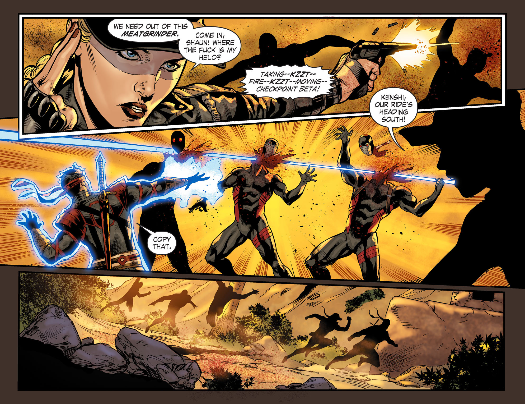 Read online Mortal Kombat X [I] comic -  Issue #23 - 13