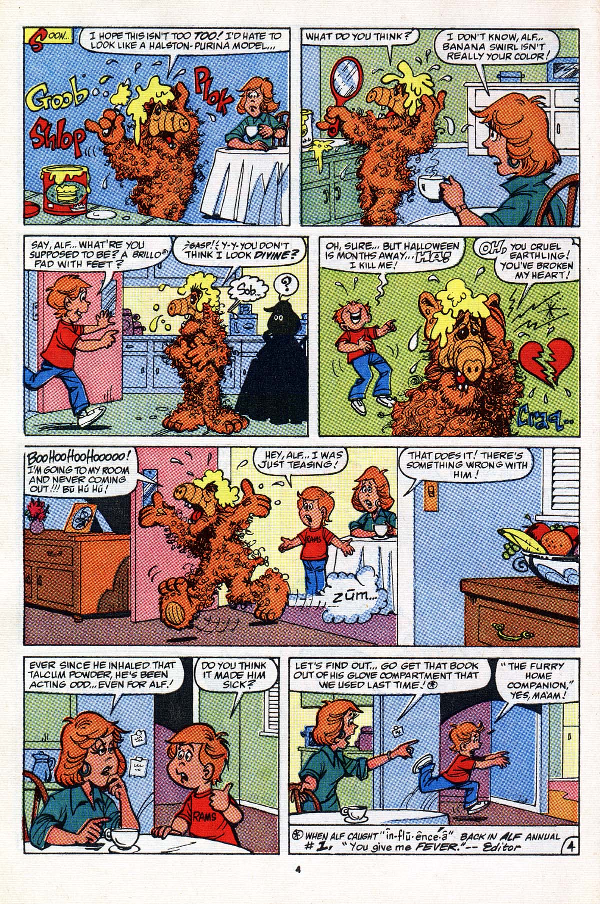 Read online ALF comic -  Issue #20 - 5