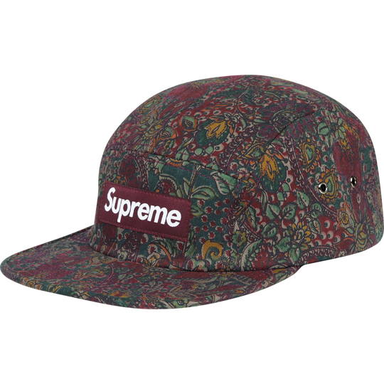 Supreme Paisley Camp Caps - Hannah Louise Fashion