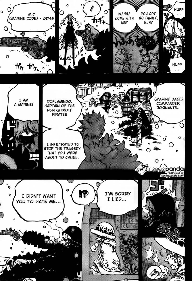 One Piece Ch 767: Cora-san