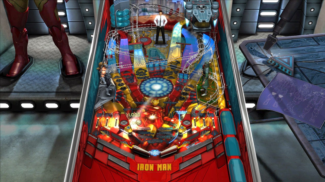 Hammerian Pinball FX2...Los súperhéroes de Marvel Pinball Original Pack