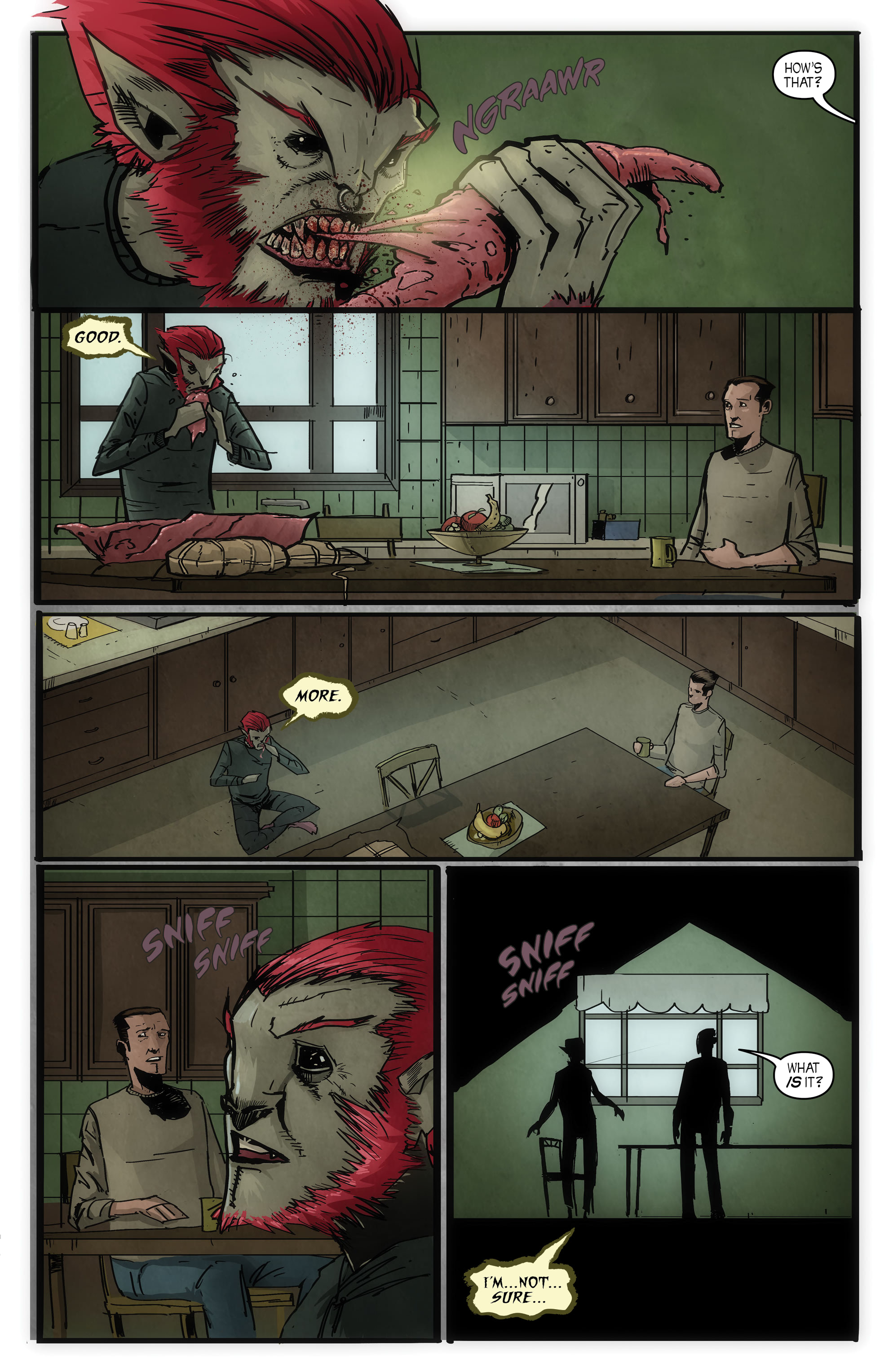 Read online John Carpenter Presents Storm Kids: Monica Bleue: A Werewolf Story comic -  Issue #3 - 15