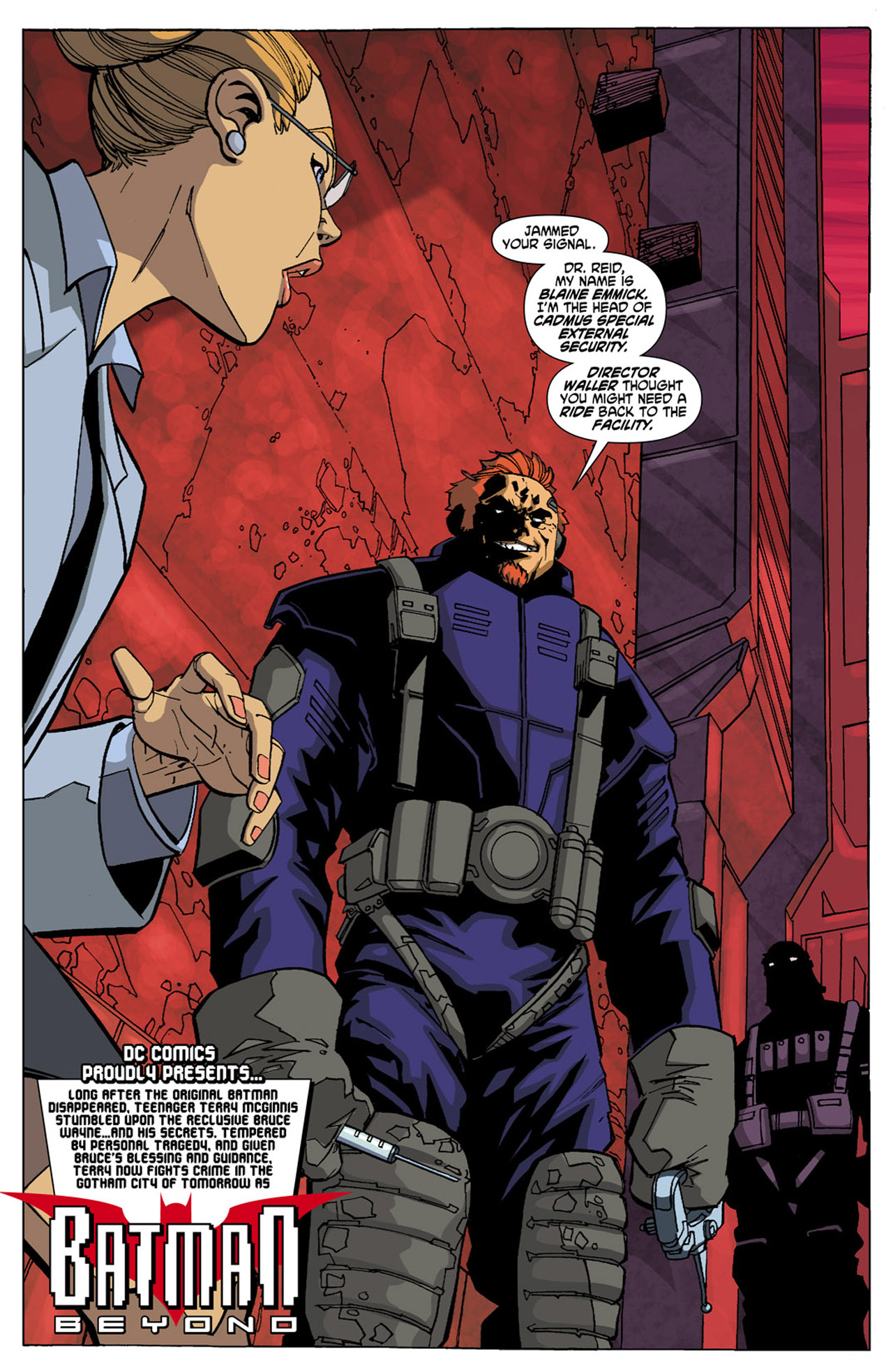 Read online Batman Beyond (2010) comic -  Issue #5 - 3