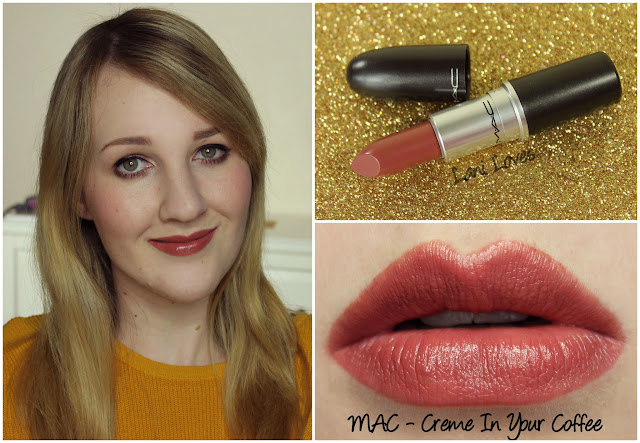 MAC Creme In Your Coffee lipstick swatch