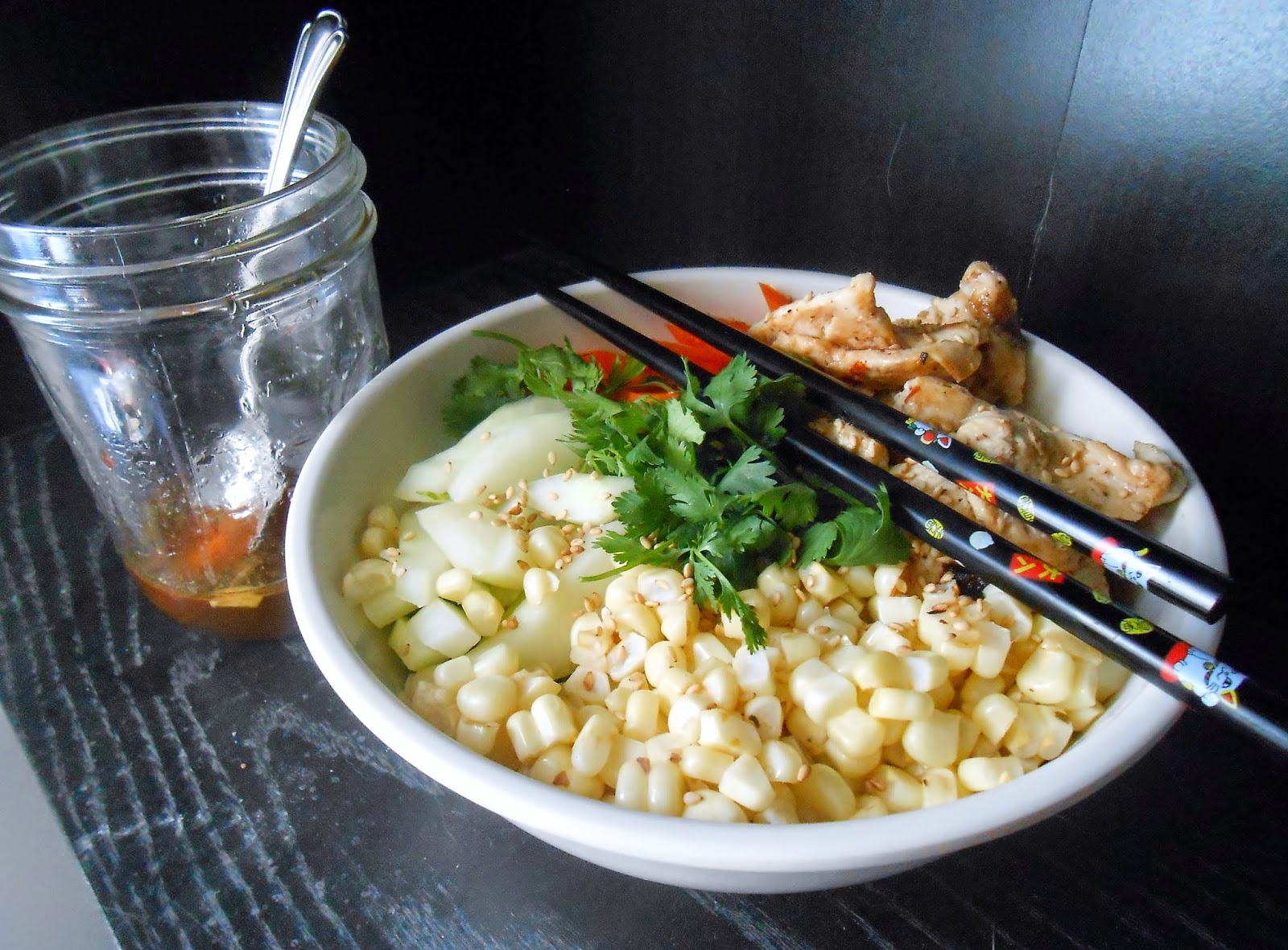 Vietnamese Noodle Bowl with Fish Sauce Dressing