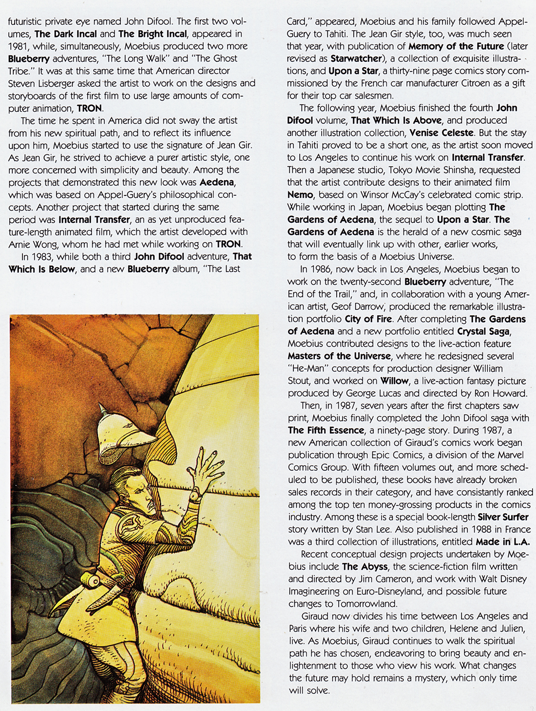 Read online The Art of Moebius comic -  Issue # TPB (Part 1) - 18