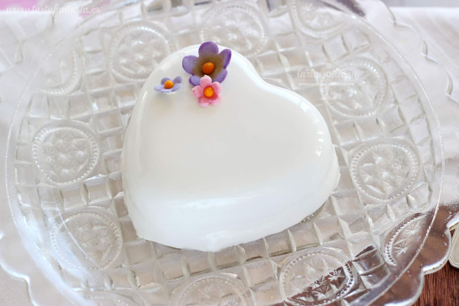 Cobertura Espejo de Chocolate Blanco TartaFantasía