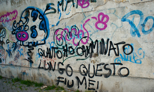 Graffiti in Lungo Po Machiavelli