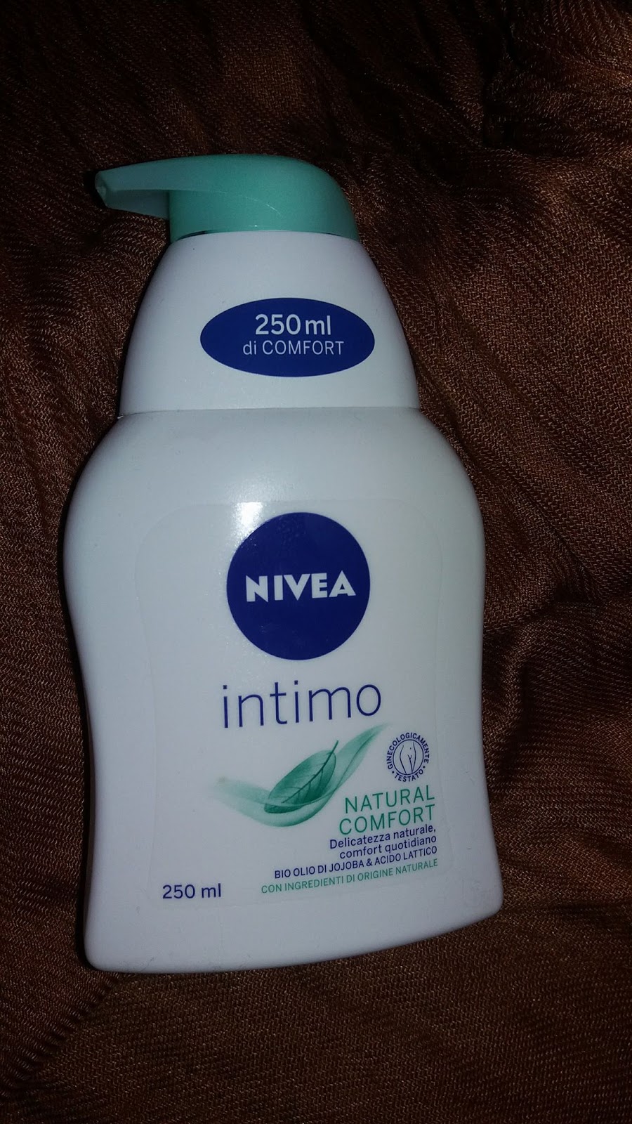winterbeautyblog Nivea Intimo Intimate Wash Lotion Natural Продукт за