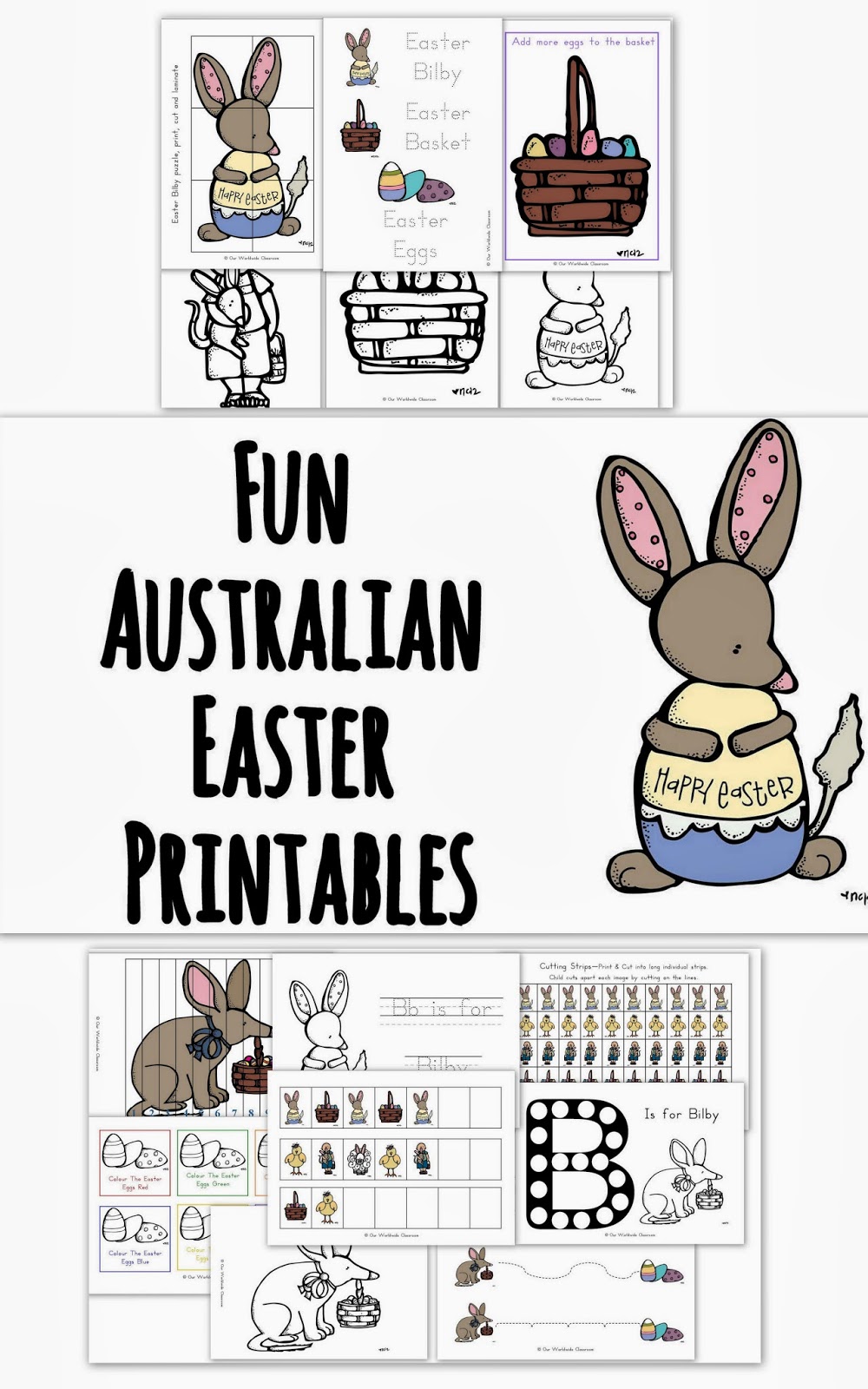 easter bilby coloring pages - photo #27
