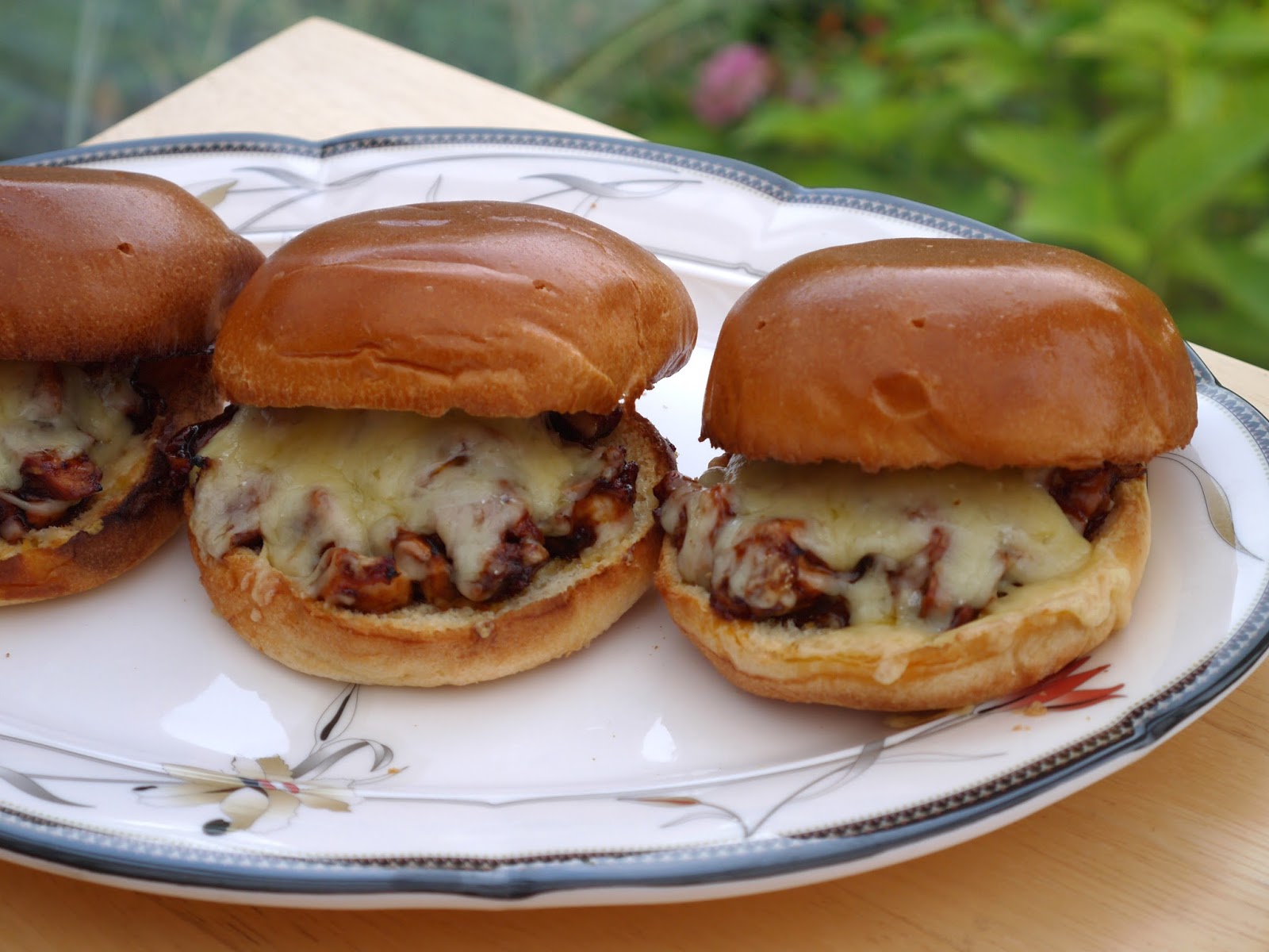 This Muslim Girl Bakes Sweet + Spicy BBQ Chicken Brioche Sandwiches.