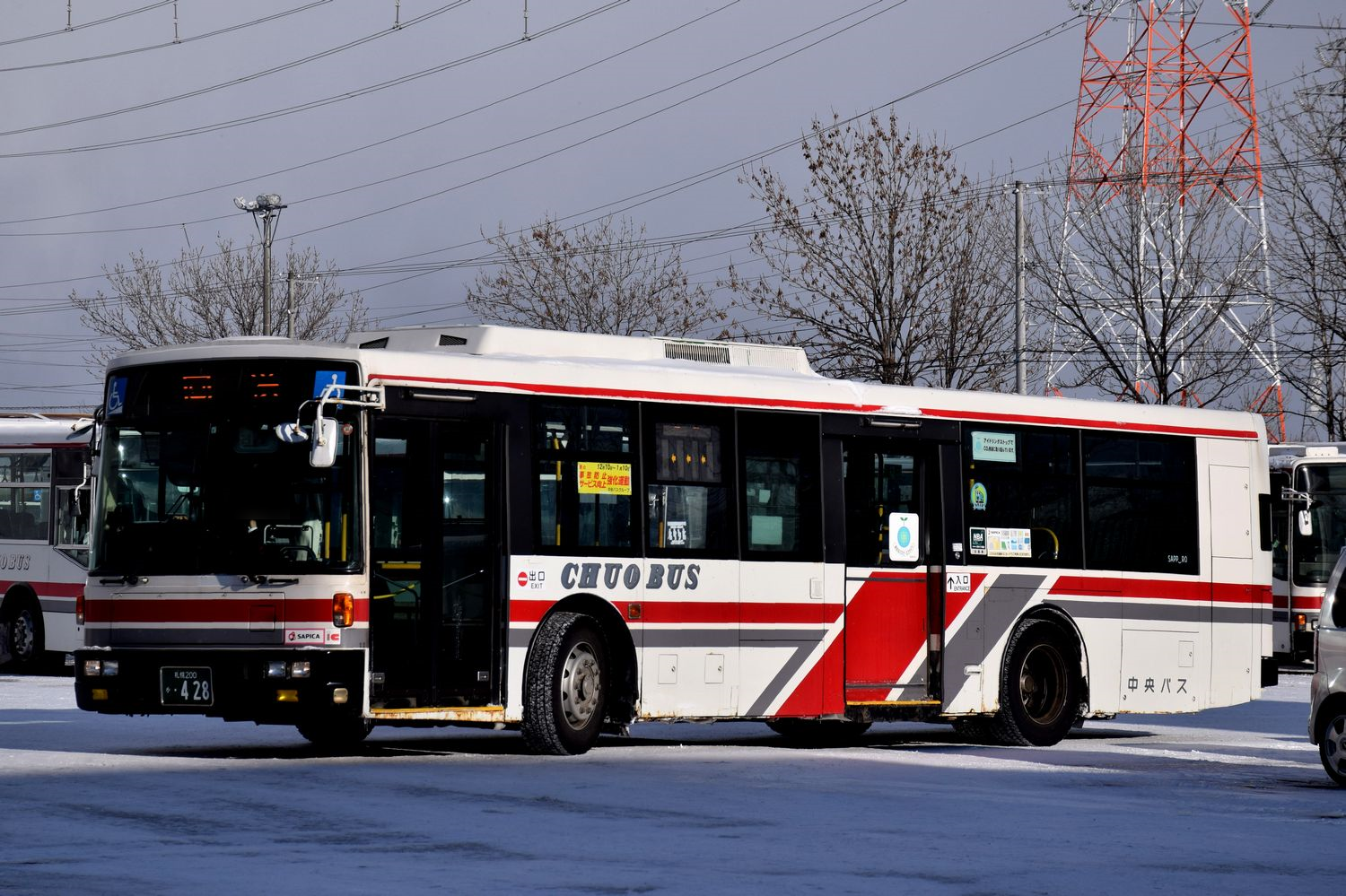 北海道中央バス 札幌200か428 北海道中央バス 札幌200か428