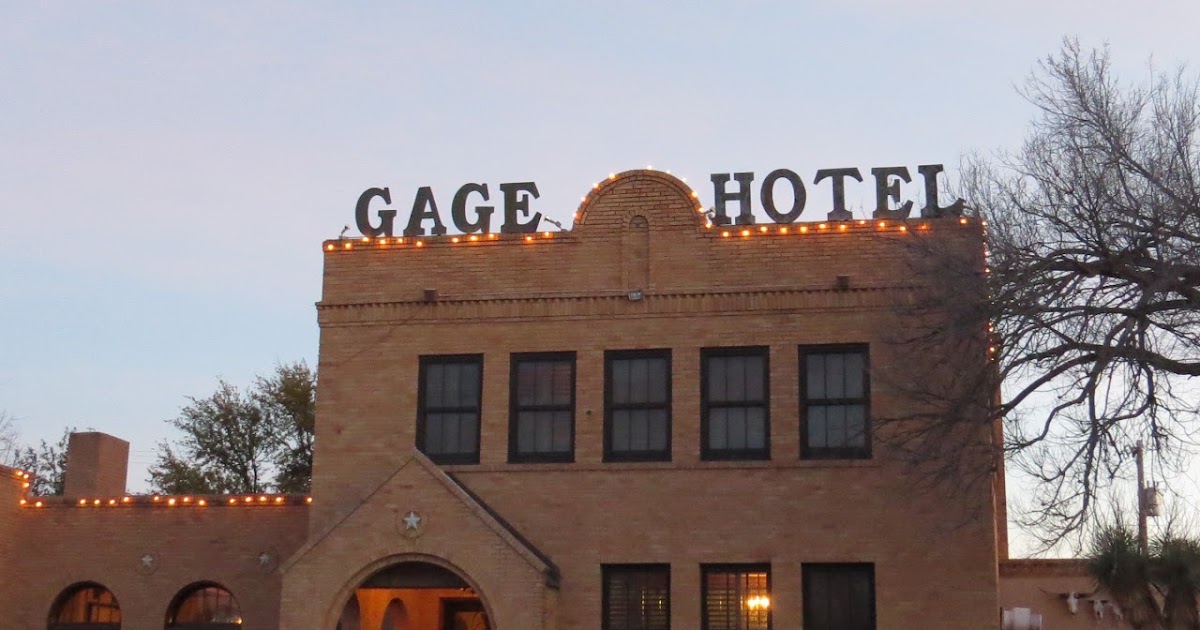 Marathon, Texas. The Gage Hotel.