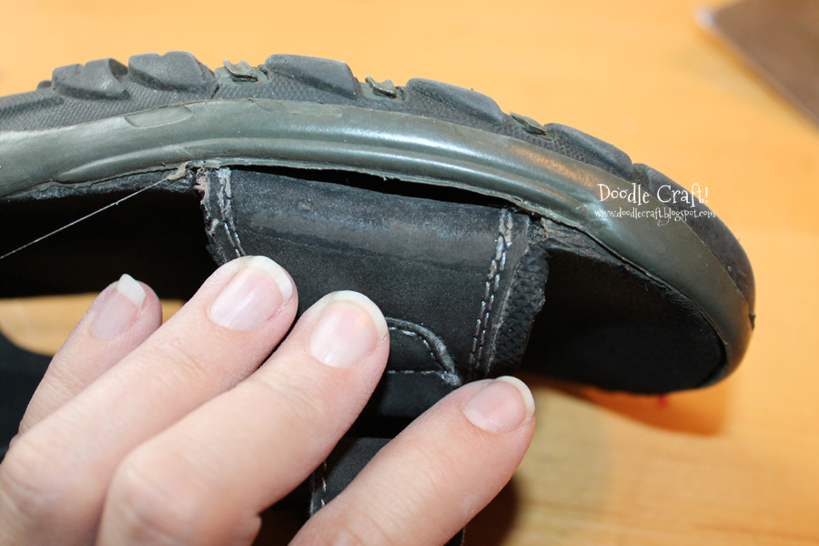 Easy Repair for Shoes using Hot Glue!
