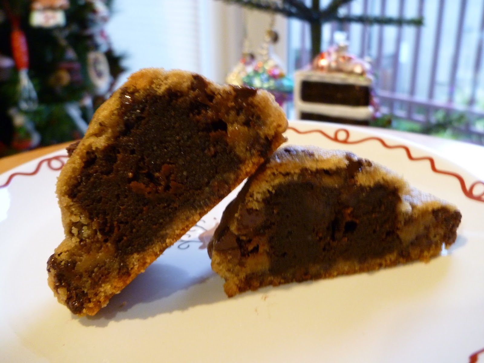 The Pastry Chef's Baking BrownieStuffed Chocolate Chip Cookies