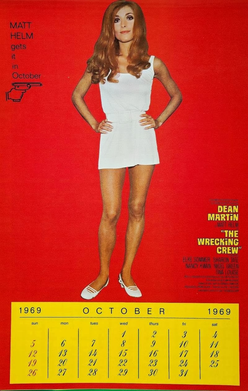 ilovedinomartin Matt Helm calendars!