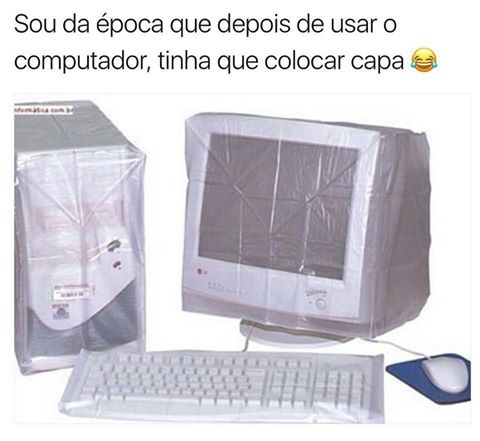 ... de Cobrir o computador com uma capa