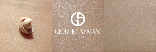 GIORGIO ARMANI Face Fabric Fondation - Second Skin - Review Photos Swatches