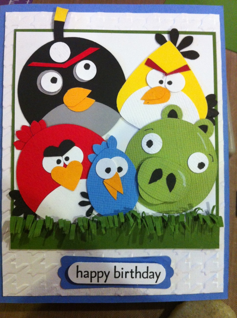 Feelin Scrappy: Angry Birds Birthday Card