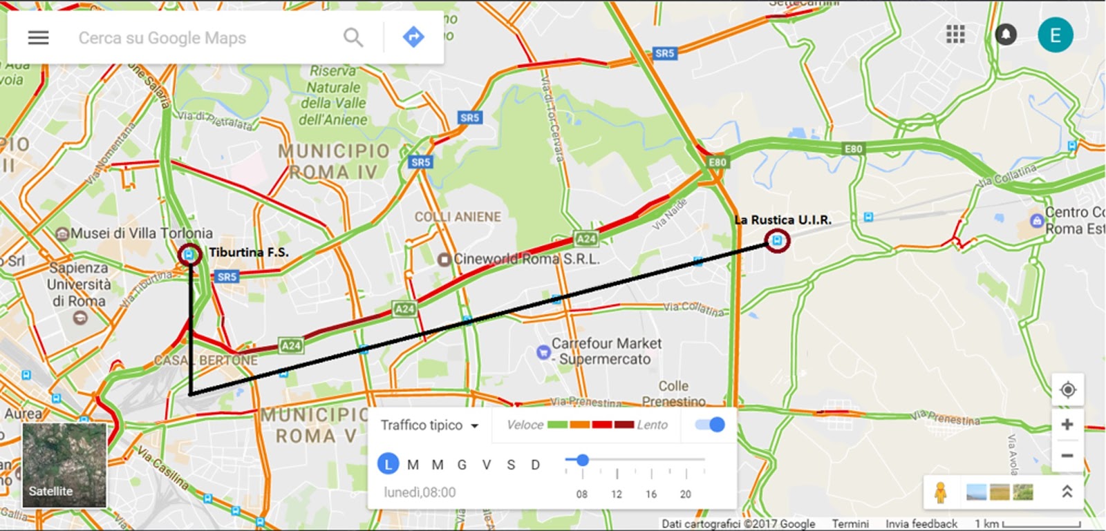ROMA FA SCHIFO La Rustica Uir. La stazione ferroviaria più strategica